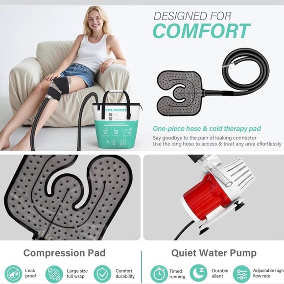 Cold Therapy System Recovery from Surgeries Injuries Universal Pad - Picture 5 of 16